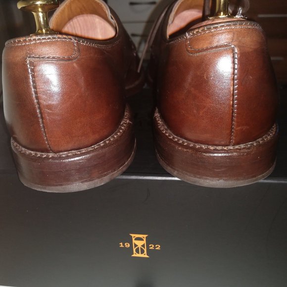 Allen Edmonds brown captoe derby Men\'s 12B main image 12